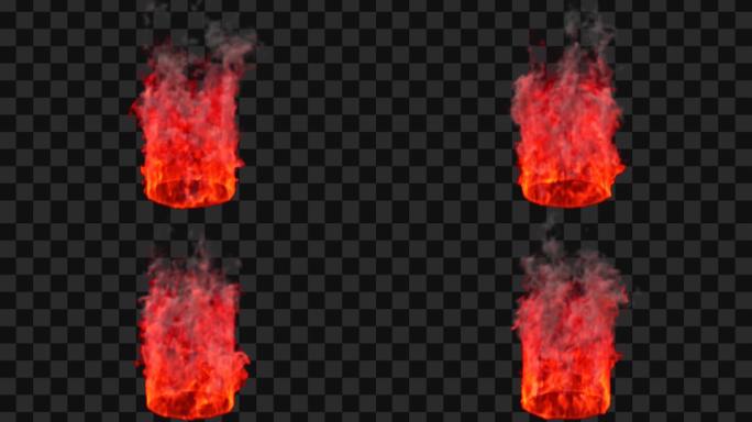 【Alpha通道】火焰燃烧素材72C