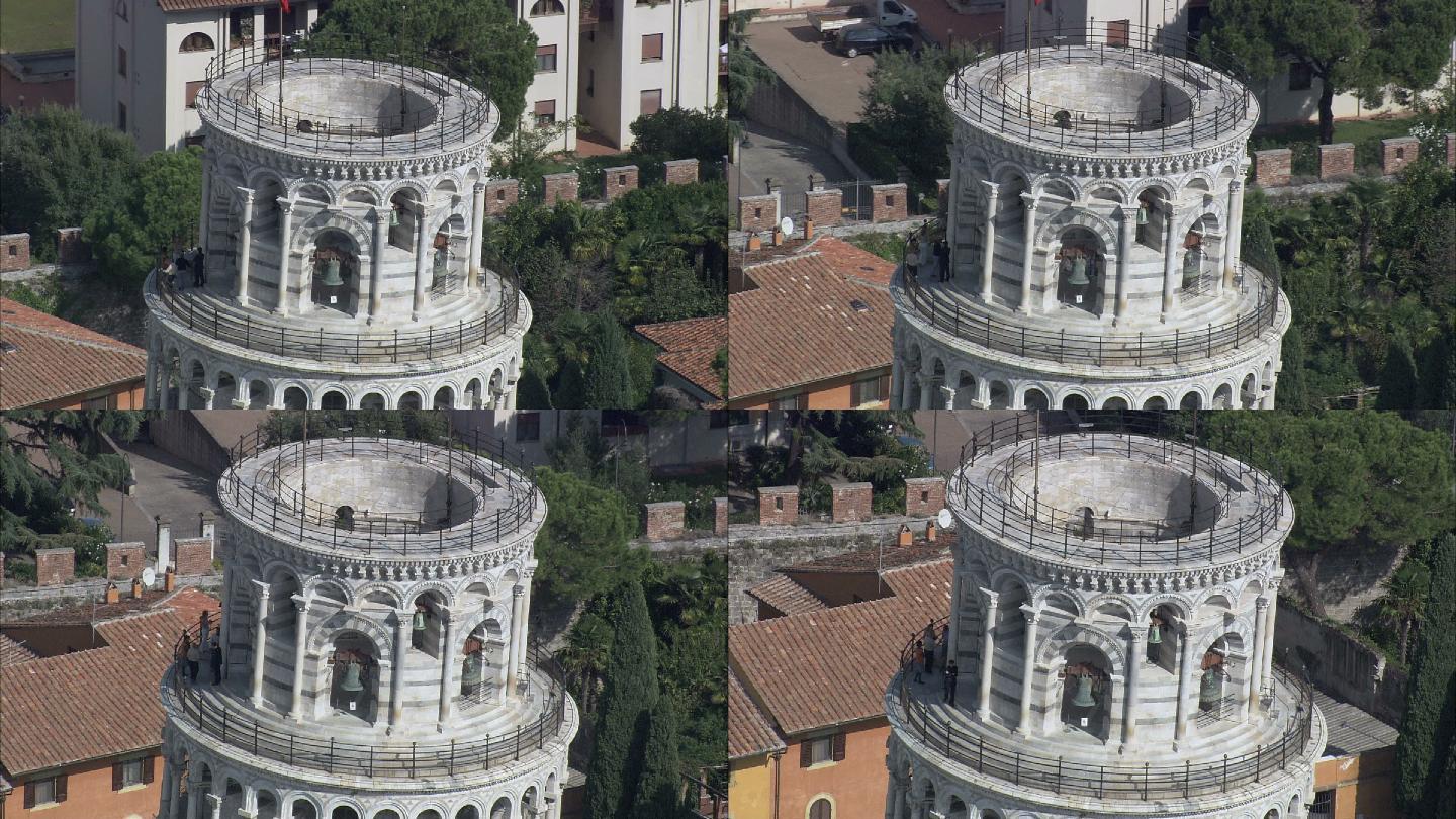 比萨斜塔意大利地标风光标志性建筑