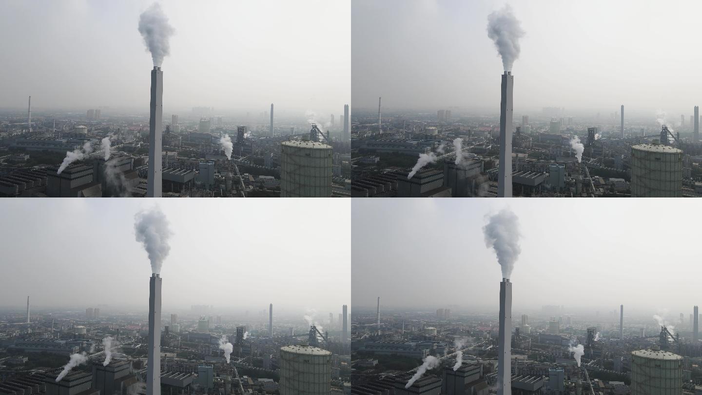 工业厂区空气污染废气排放