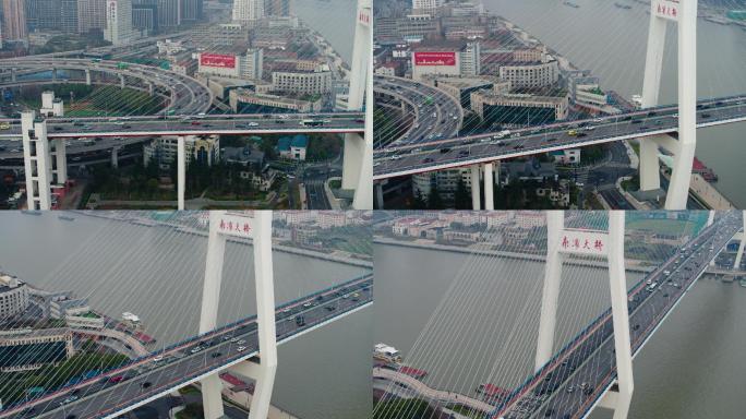 上海南浦大桥航拍-第2篇