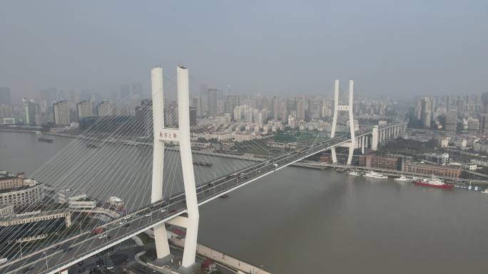 上海南浦大桥航拍-第4篇