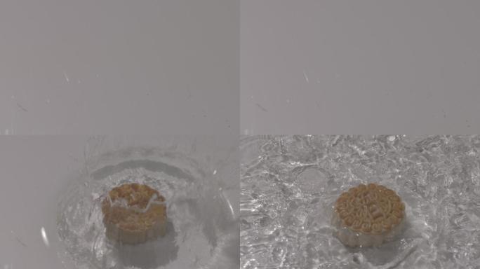 Arri 2kLog月饼糕点落水升格素材