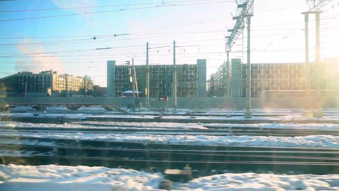 看世界 俄罗斯火车站、火车