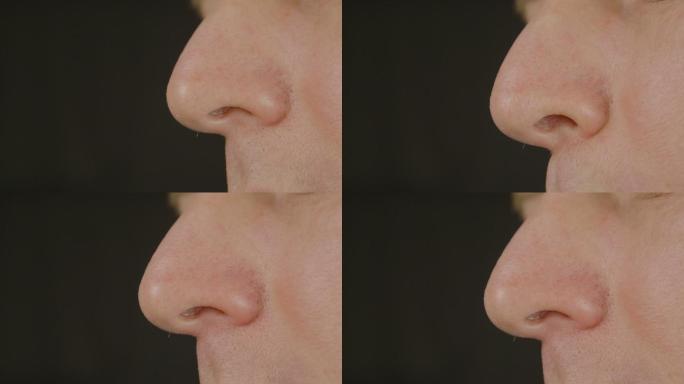 男人的鼻子