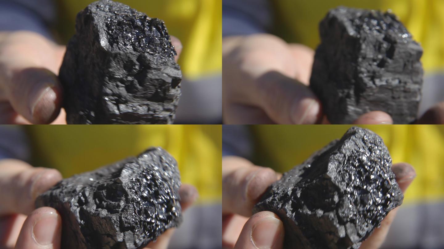 煤块矿石黑色煤炭
