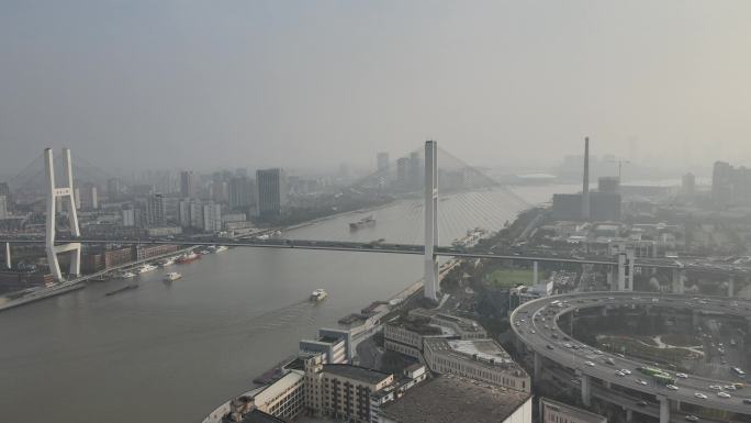 上海南浦大桥航拍-第6篇