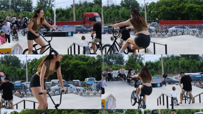 极限单车BMX小轮车自行越野车场地竞技