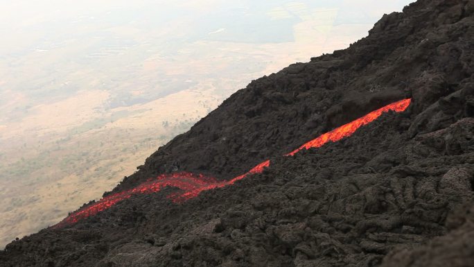 流动火山