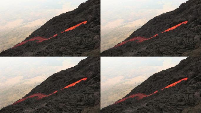 流动火山