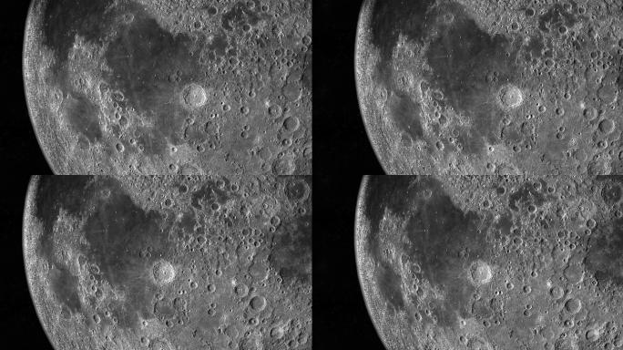 月球表面月球月亮清晰表面月球纹理