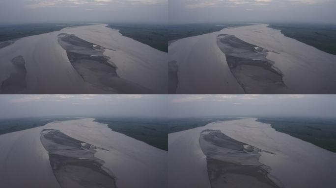 黄河航拍素材02