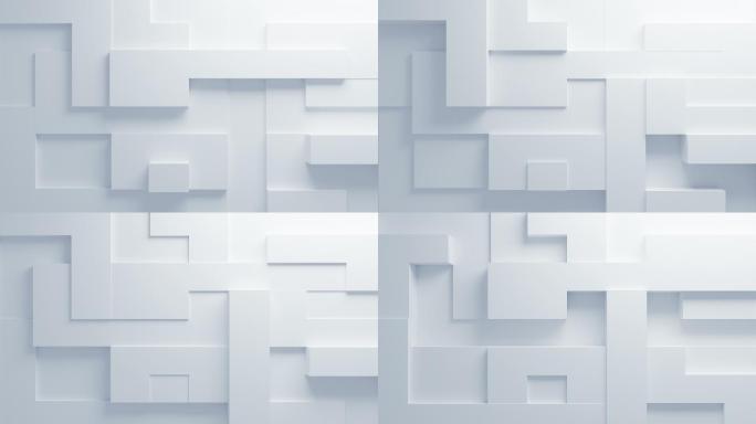 白色方块抽象背景空白计算机网络白色