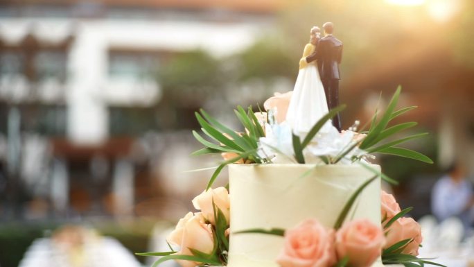 婚礼蛋糕婚礼蛋糕爱情情感浪漫