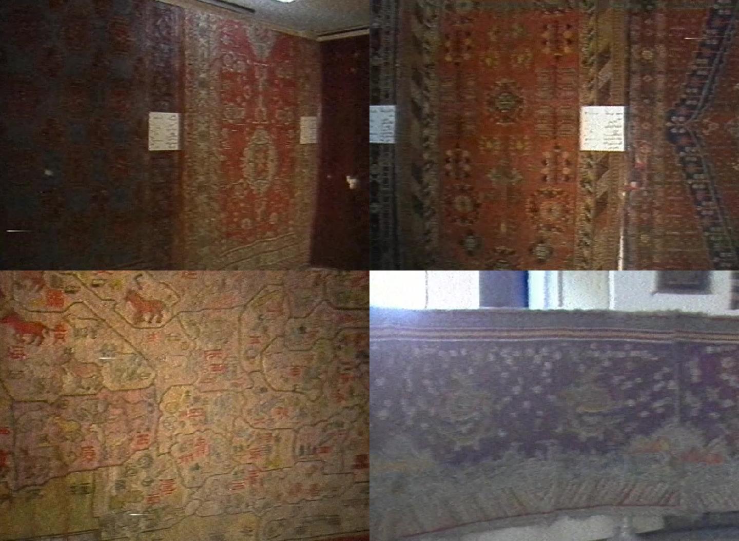 新疆开展全国首届古旧地毯展