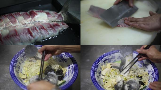川菜水煮鱼制作