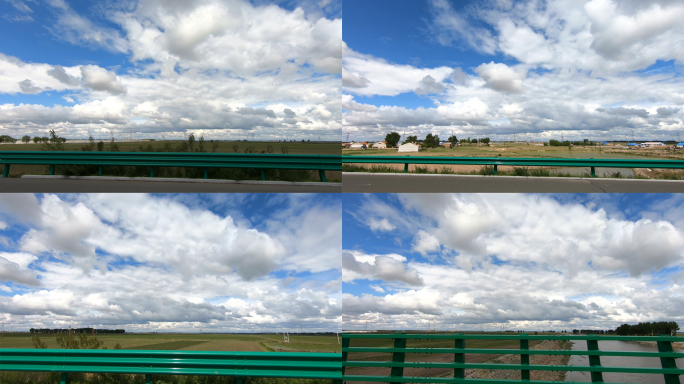 高速公路-沿途风景-窗外风景