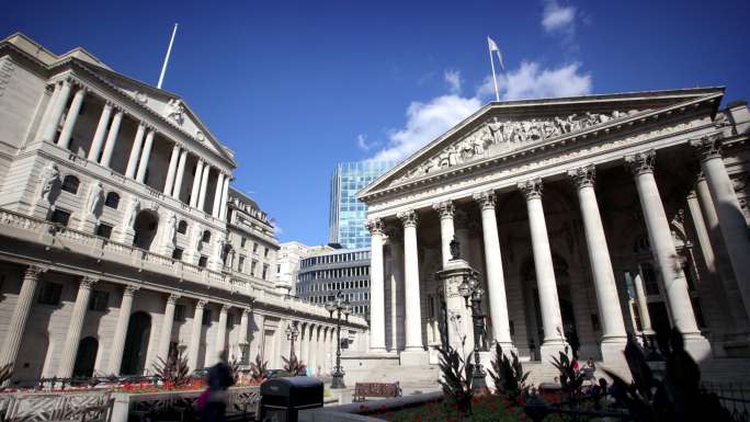 英国银行伦敦分行石柱欧洲地标