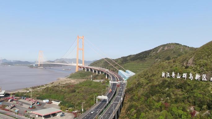 舟山群岛大桥 舟山 宁波 航拍