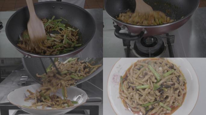 鱼香肉丝 成品 美食 餐饮 烹饪 家常菜