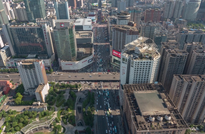 长沙五一广场延时