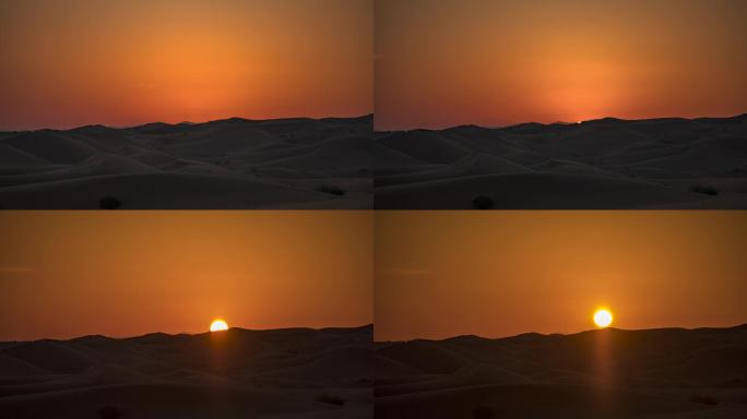 沙漠日出
