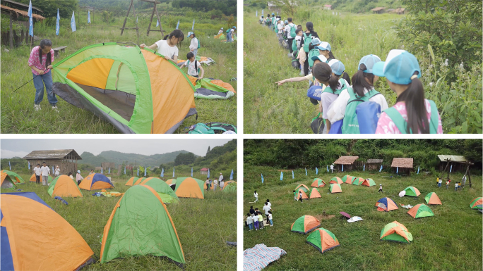 夏令营，露营野外生存体验