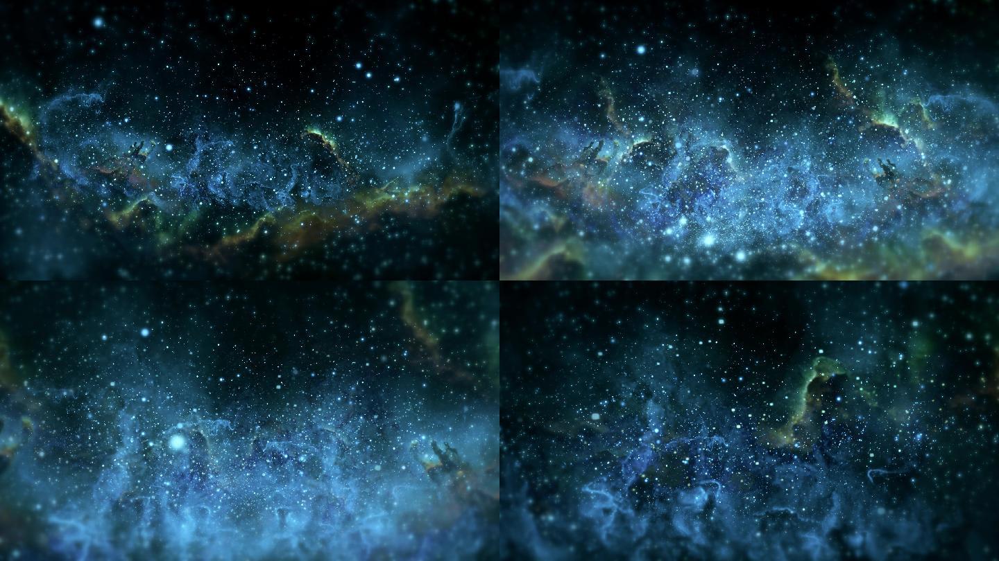 【4K宇宙】梦幻银河星系星河未来星云浩瀚
