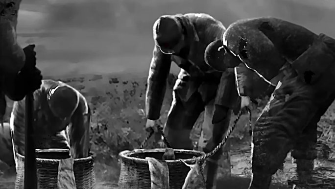1935红军过草地主力胜利会师插画二维效