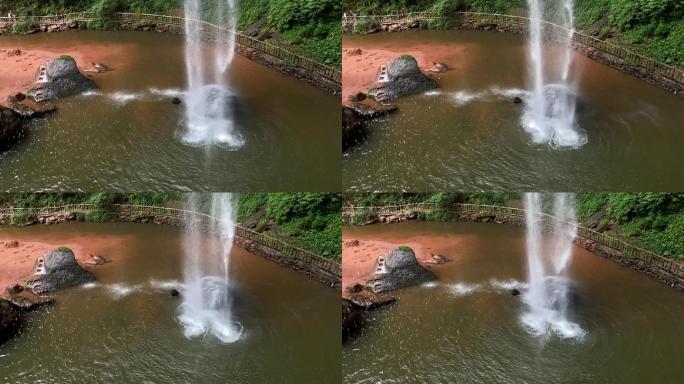 川西竹海瀑布慢镜头12（1080P）