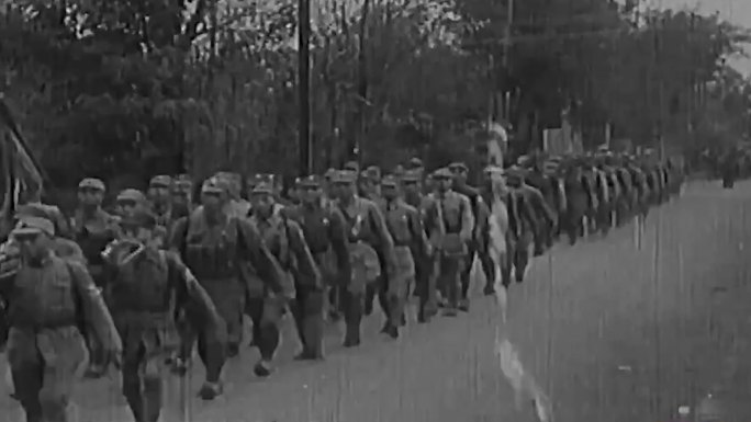 1941年晋察冀红军行军