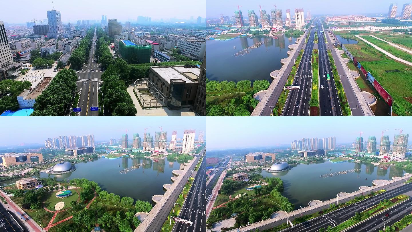 魅力中国 河南漯河城市空景航拍
