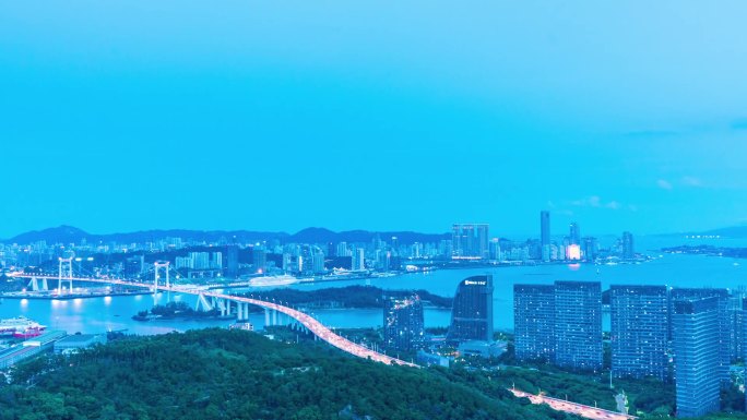 海沧大桥夜景