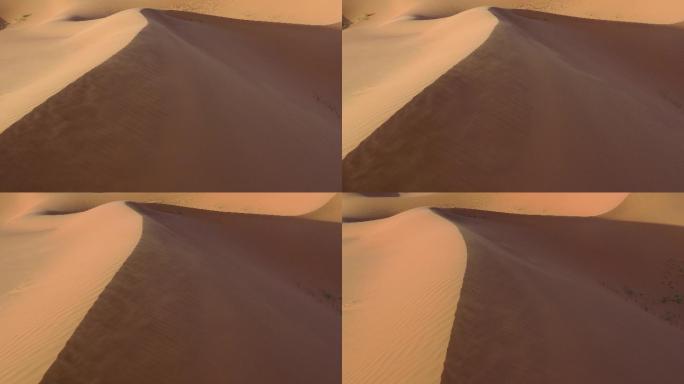 沙漠实拍防沙治沙 环境治理抗旱