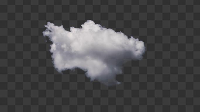 4K云朵带通道视频素材