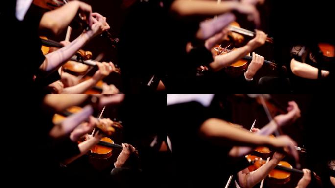 音乐会上的小提琴古典音乐会音乐剧乐器