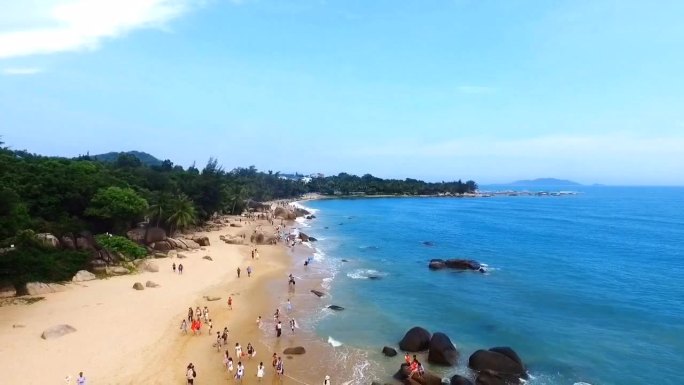 天涯海角东海岸线