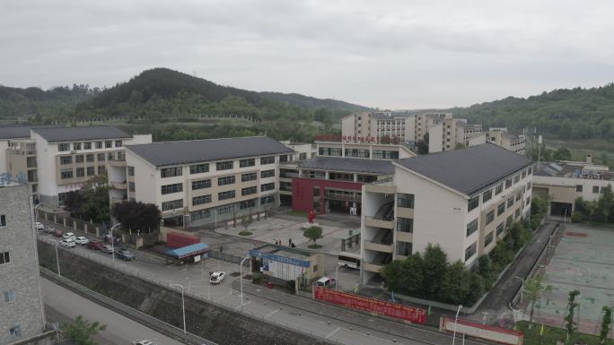 四川汶川新学校航拍