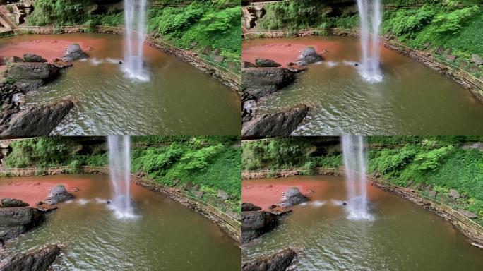 川西竹海瀑布慢镜头11（1080P）