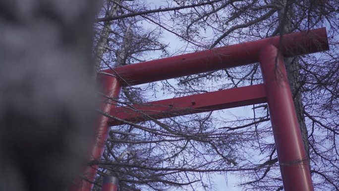 富士山小御岳神社鸟居