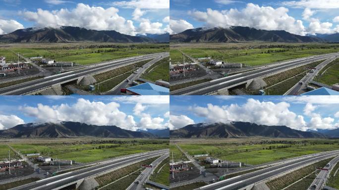 西藏高速公路绝美风景