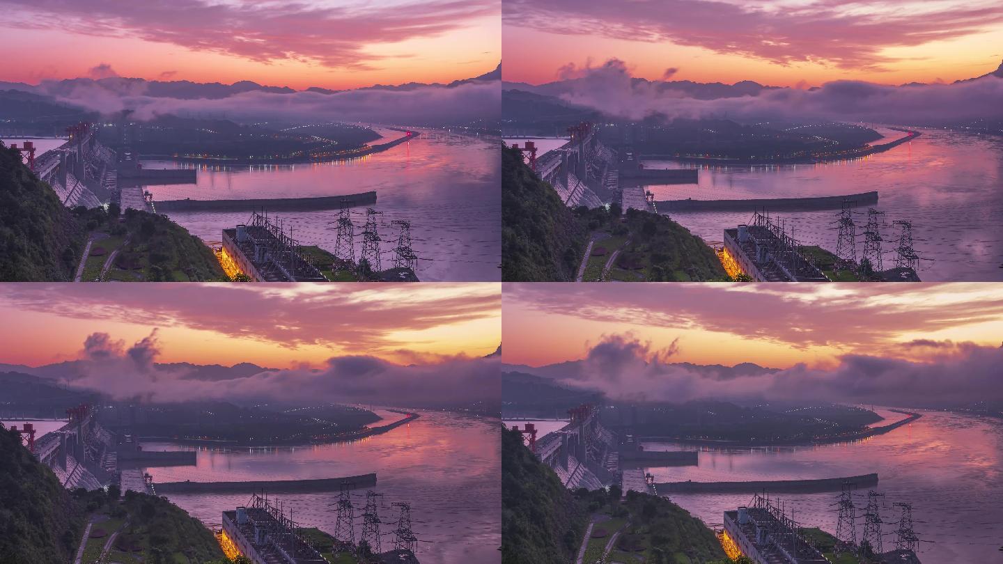 三峡大坝美景