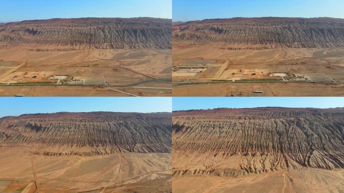 2021航拍新疆4K-吐鲁番火焰山