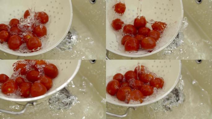 洗西红柿