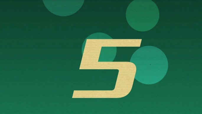 5号动画彩色键绿色，用于介绍和倒计时