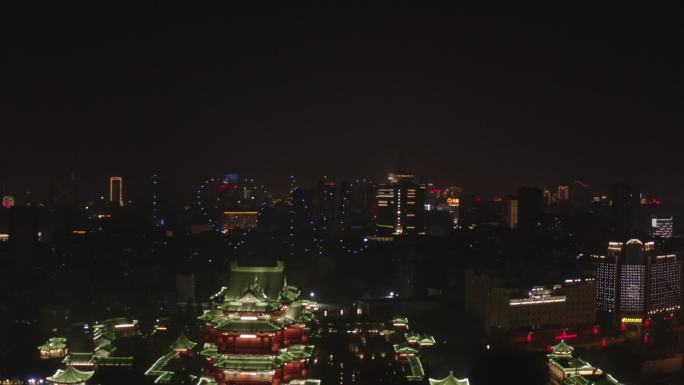 滕王阁夜景航拍