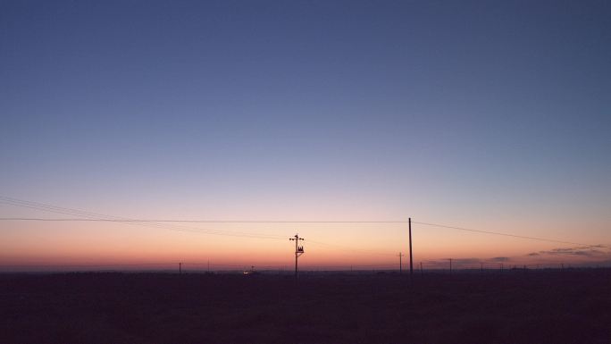 毛乌素沙漠的早晨-1