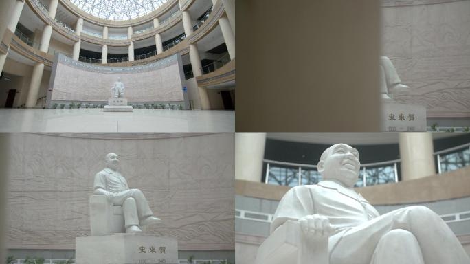 河南新乡史来贺纪念馆雕像劳动模范