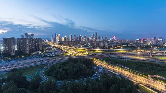 南京河西空境延时