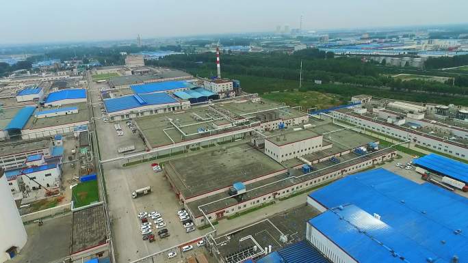 中国制造2025 工业园区展示航拍