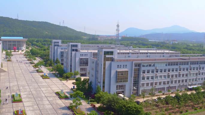 南信院南京信息职业技术学院航拍空镜4K